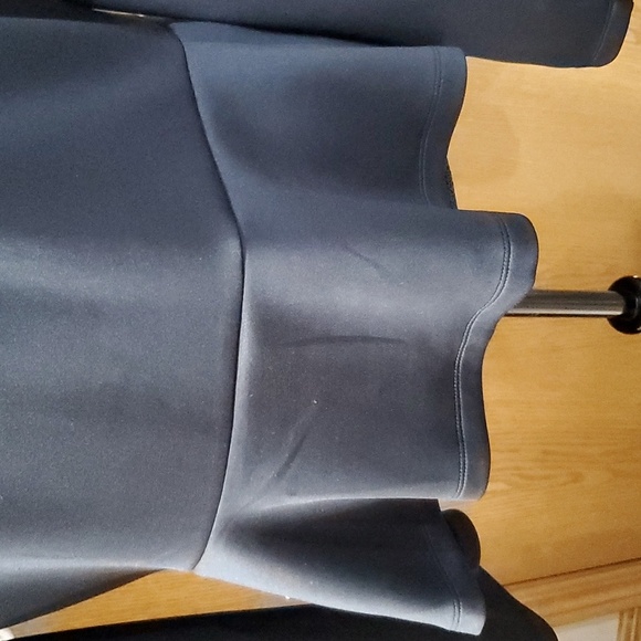 Betabrand pleated flare long sleeve top comfortable stretch - Picture 3 of 7